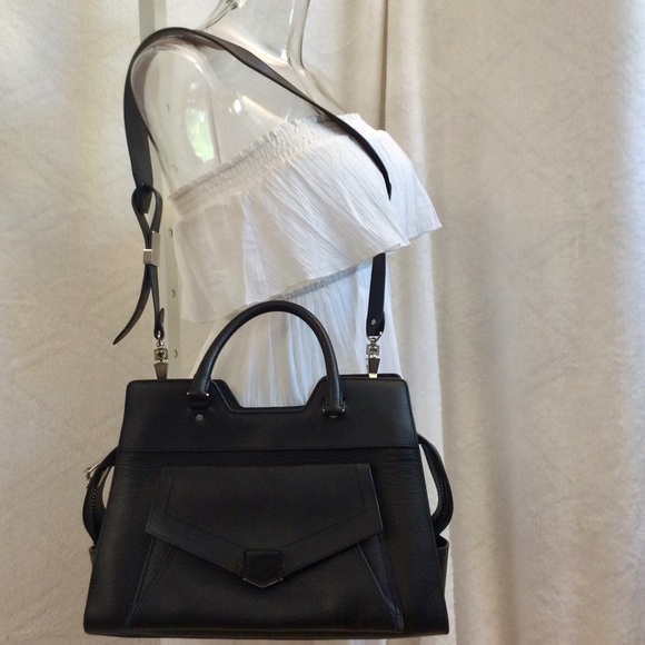 Immaculate PS13 leather satchel handbag w shoulder strap - Picture 3 of 8